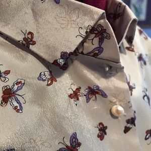 80s Hand Sewn Blouse